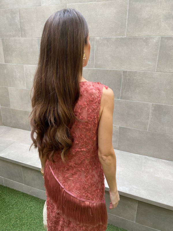 Grazalema Coral Dress