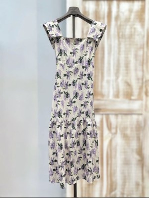 Robe lilas lavande