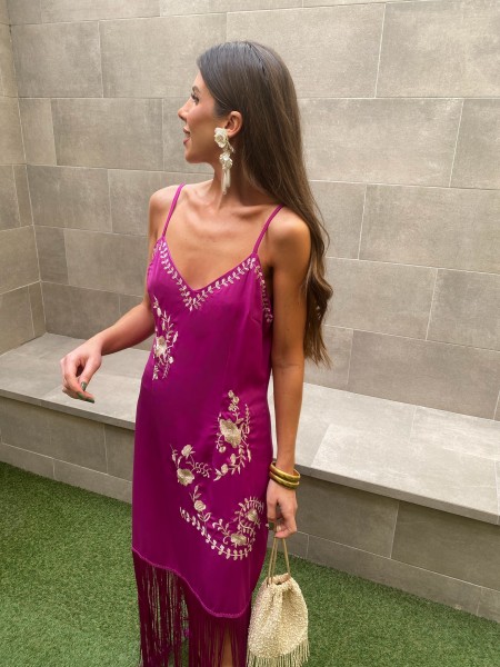 Vestido Valderrama Bougainvillea