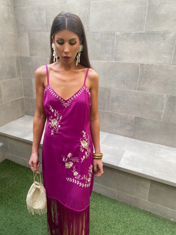 Vestido Valderrama Buganvilla