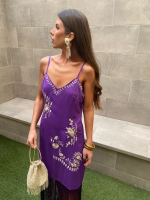 Valderrama Purple Dress