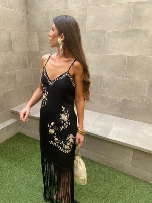 Vestido preto Valderrama