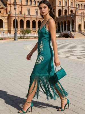 Vestido Valderrama Verdeagua