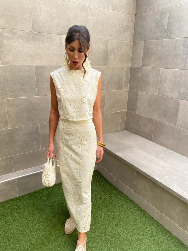 Conjunto Bergé Beige