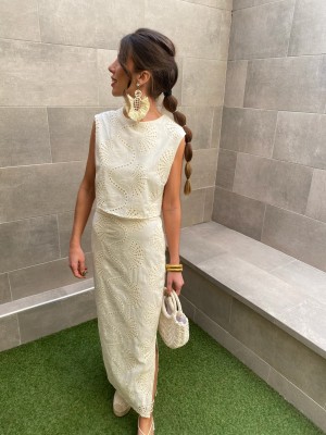 Conjunto Bergé Beige