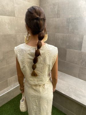 Conjunto Bergé Beige