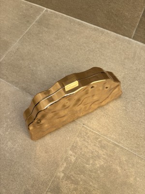 Semicircular Summits Clutch (Gold and Silver)