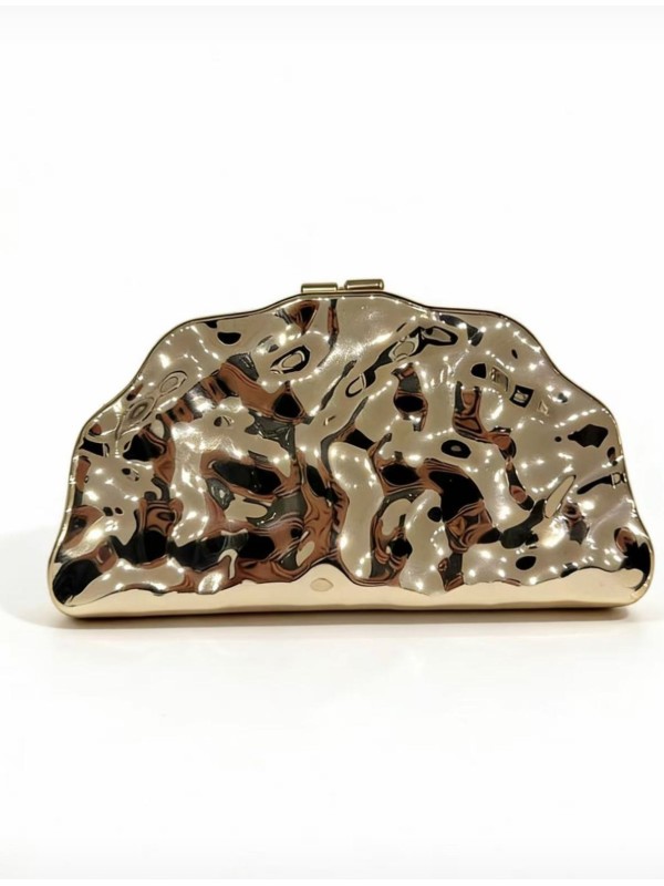 Semicircular Summits Clutch (Gold and...