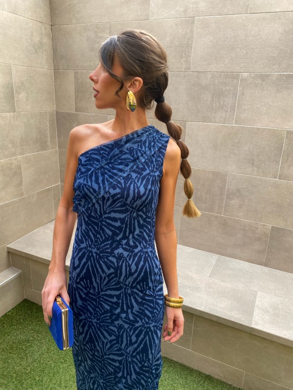 Leo Asymmetrical Dress