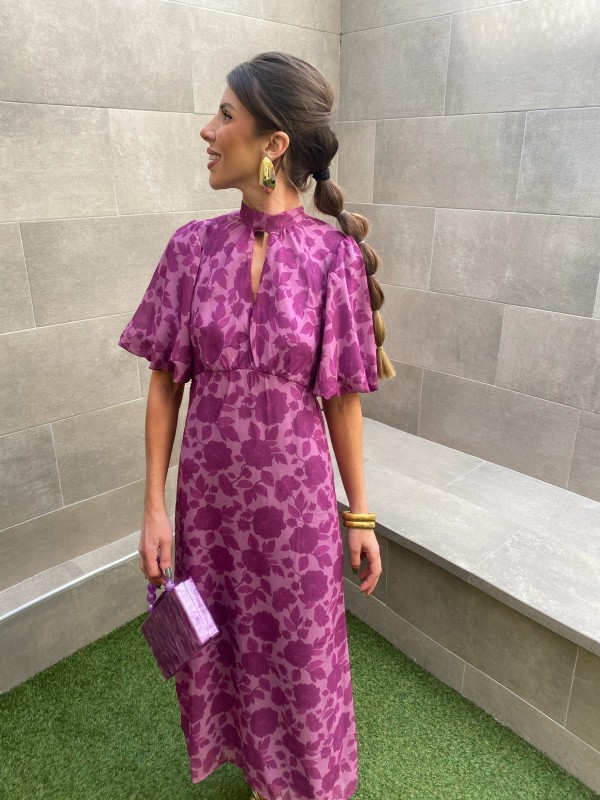 Chacón Bougainvillea Dress