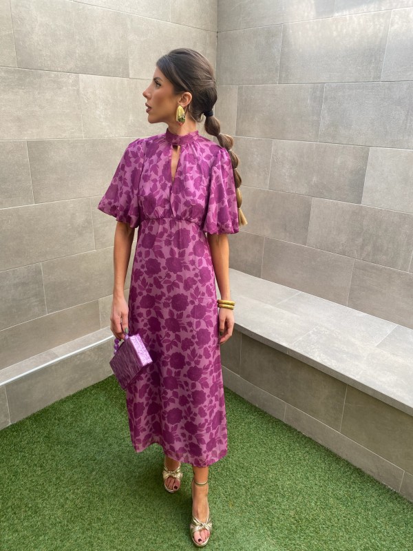 Chacón Bougainvillea Dress
