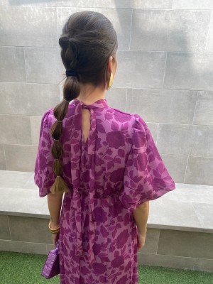 Chacón Bougainvillea Dress