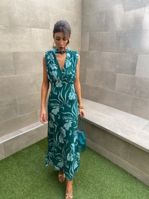 Vestido Esperanza Aguamarina