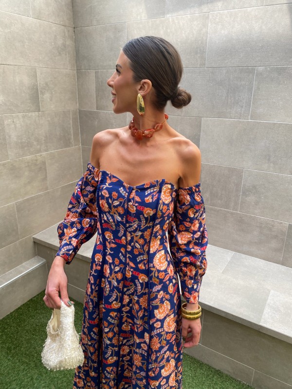 Vestido azul Caracas