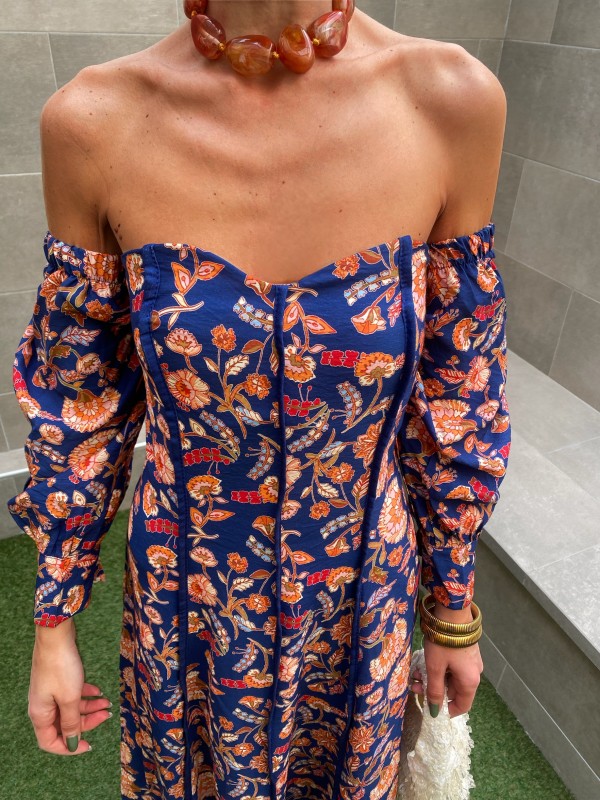 Vestido azul Caracas