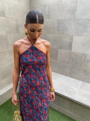 Robe bleue Tamizo