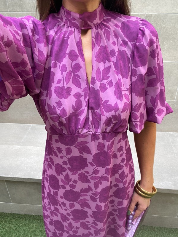 Chacón Bougainvillea Dress