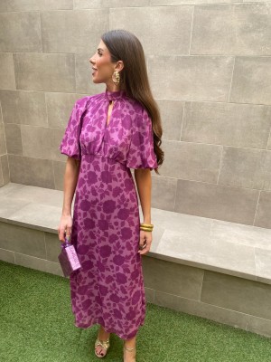 Chacón Bougainvillea Dress