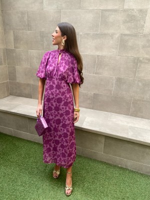 Chacón Bougainvillea Dress