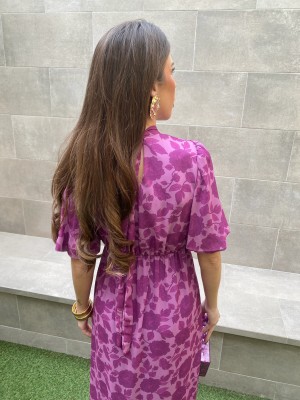 Chacón Bougainvillea Dress