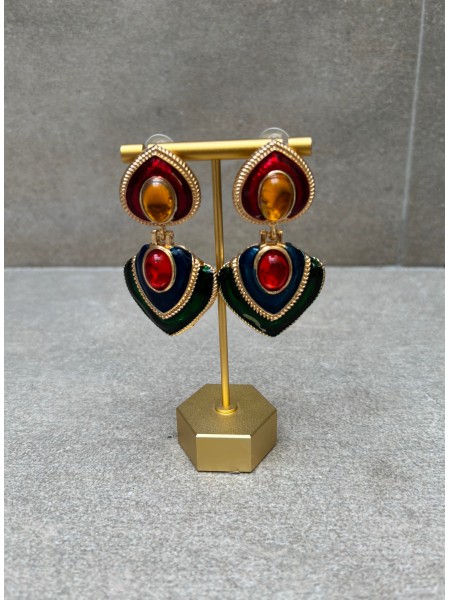 Boucles d'oreilles Compass