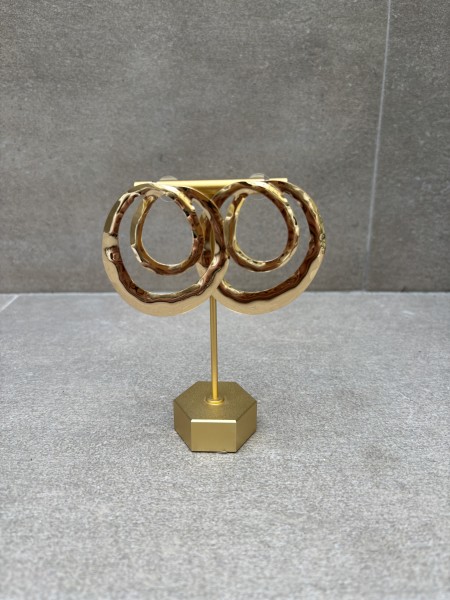 Orecchini a doppio cerchio 2