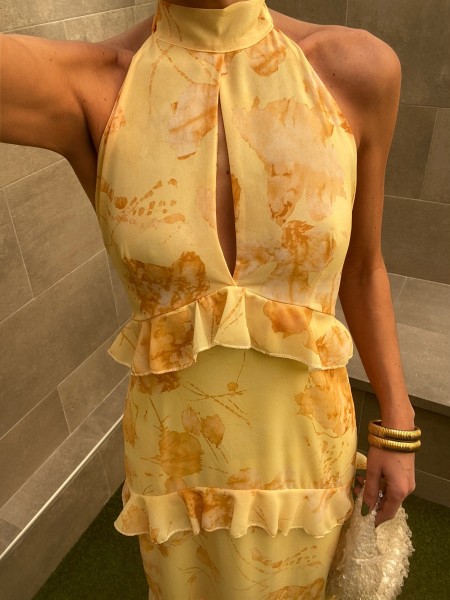 Robe jaune de Sarajevo