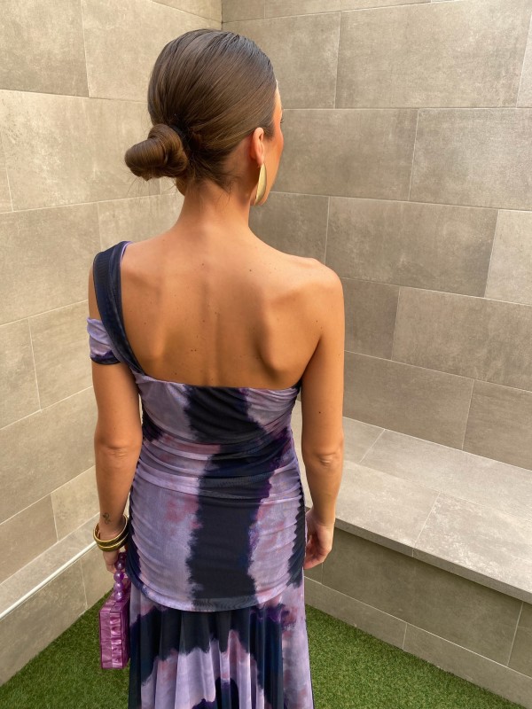 Vestido Mineli Malva
