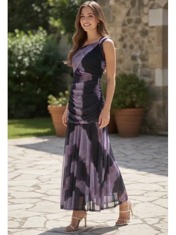 Vestido Mineli Malva