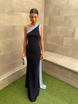 Vestido Guadalupe Azul Marino