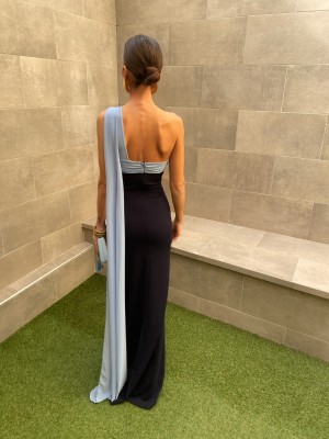 Guadalupe Navy Blue Dress