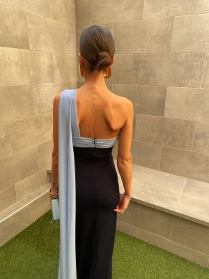 Vestido Guadalupe Azul Marino