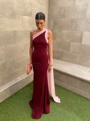 Vestido de vinho Guadalupe