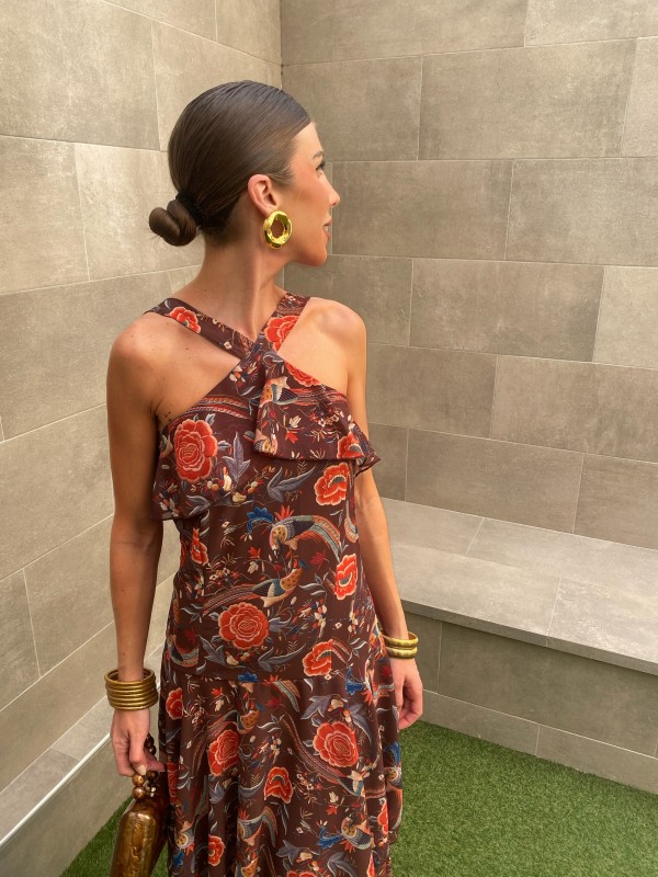 Vestido Carmona Marrón