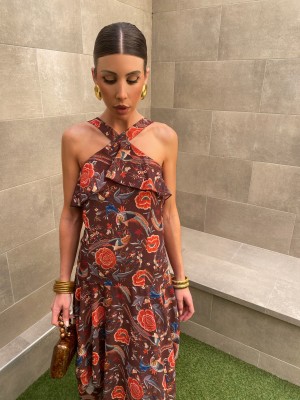 Vestido Carmona Marrón