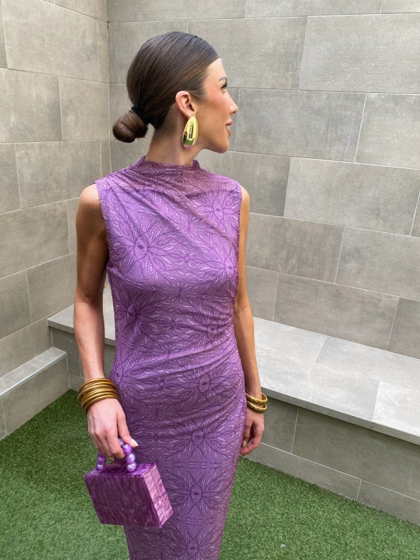 Vestido Trivial Lila