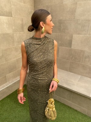 Vestido Trivial Verde