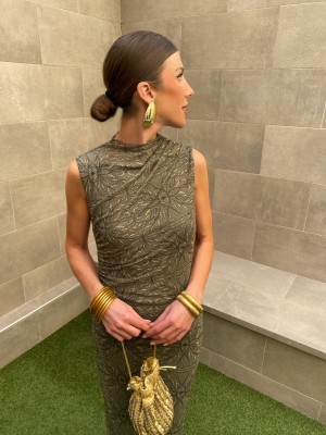 Vestido Trivial Verde