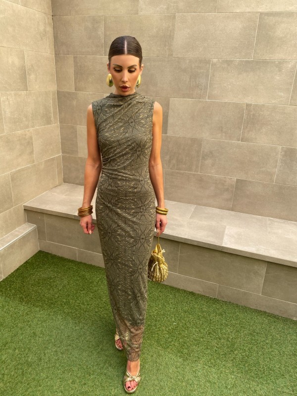 Vestido Trivial Verde