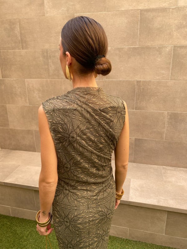 Vestido Trivial Verde