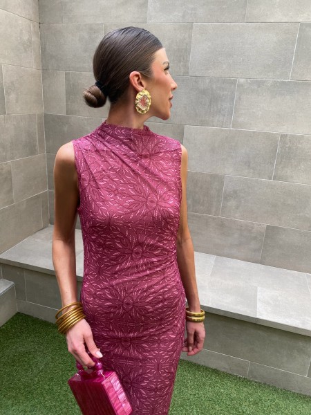 Robe rose triviale 2