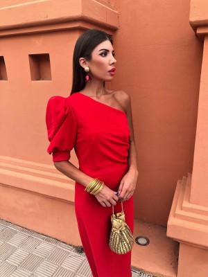 Vestido Amelia Rojo