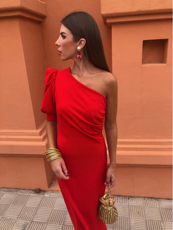 Vestido Amelia Rojo