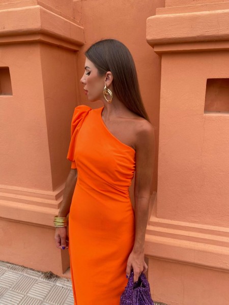 Vestido Amelia Naranja 2