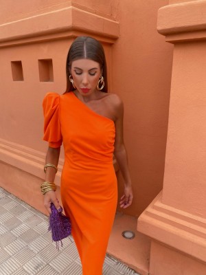 Vestido Amelia Naranja