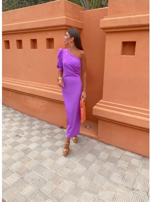 Vestido Amelia Malva