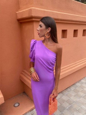 Vestido Amelia Malva