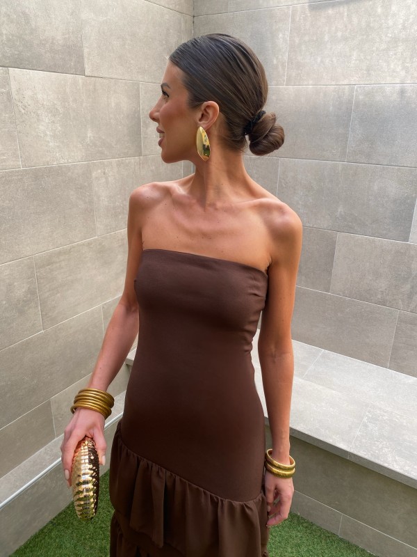 Aitana Brown Dress