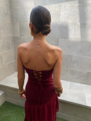 Vestido Aitana Wine