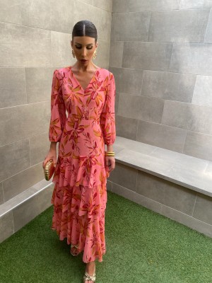 Robe rose Bazán